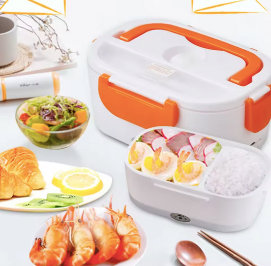 🔌 Lonchera Eléctrica Portátil 🍱 ¡Tu Comida Siempre Caliente! 🔥 Envío Gratis + 50% OFF